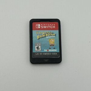 Nintendo Switch Spongebob Battle for Bikini Bottom Rehydrated